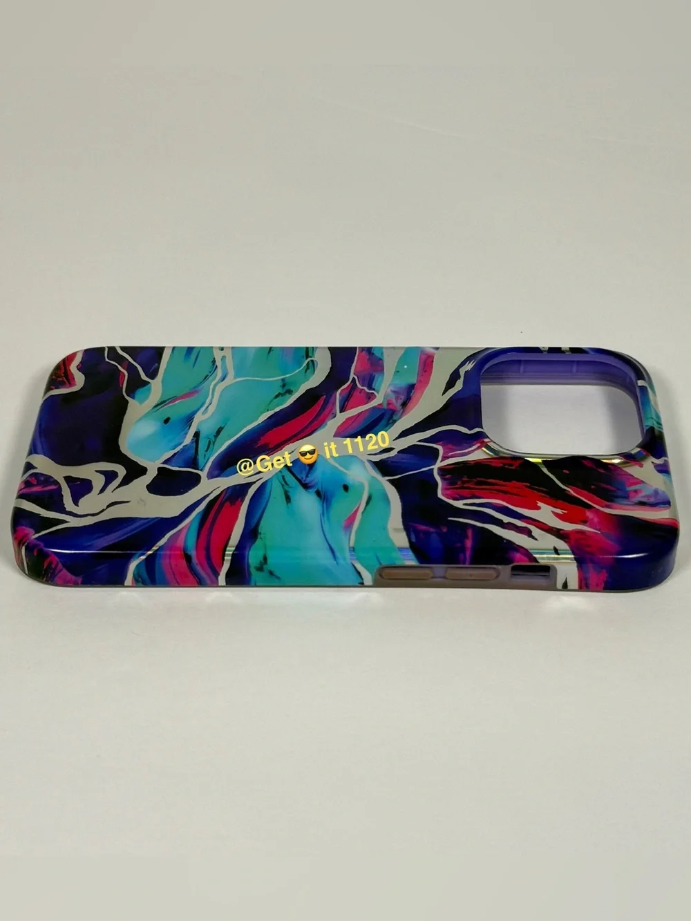 iPhone 13 Pro Case Marble Design Soft TPU Silicone Bumper